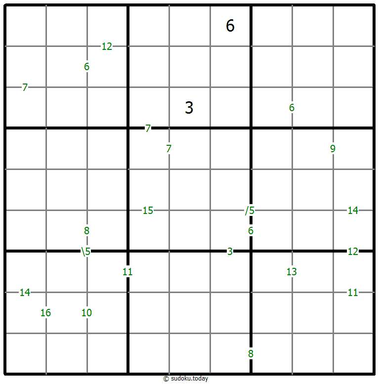 Sudoku de suma #59987