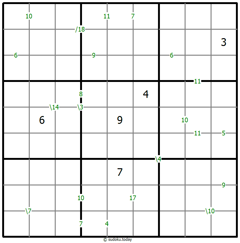 Sudoku de suma #60021