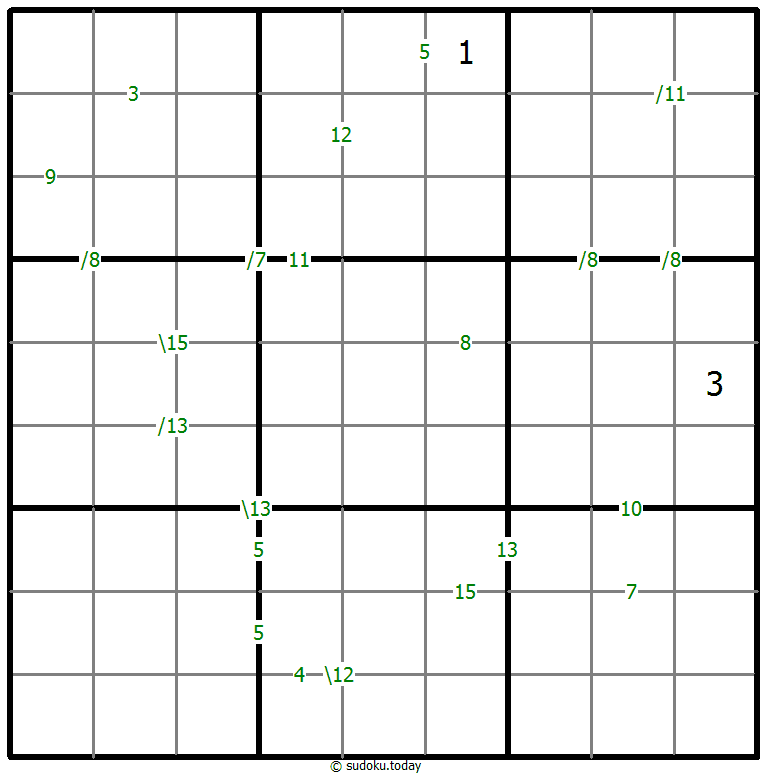 Sudoku de suma #60024