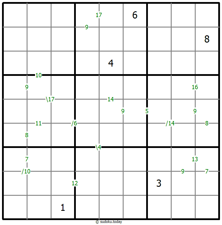 Sudoku de suma #60220