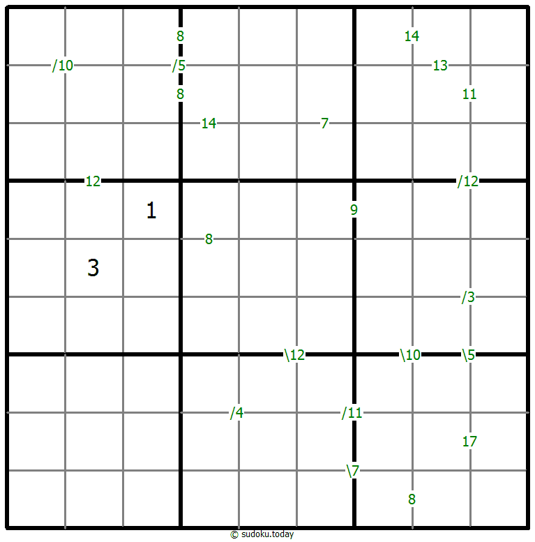 Sudoku de suma #60245