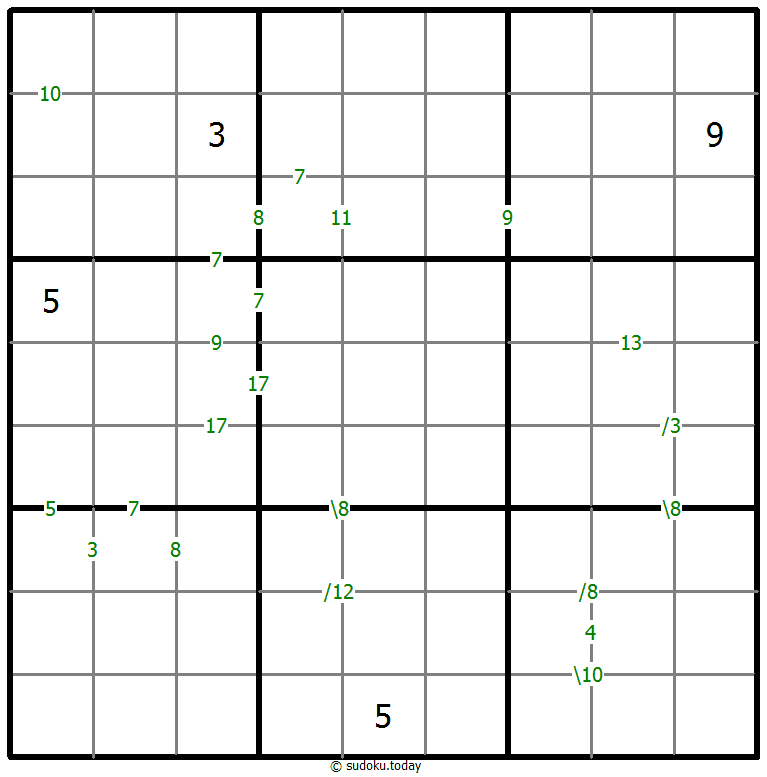 Sudoku de suma #60302