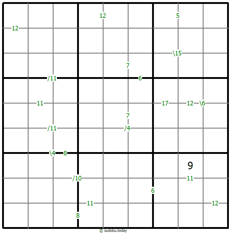 Sudoku de suma #60338