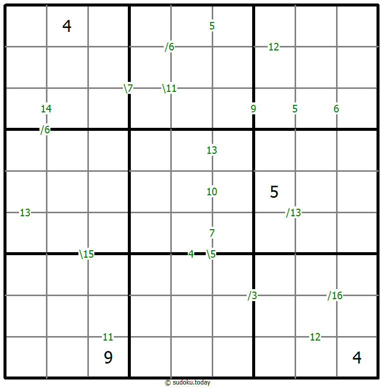 Sudoku de suma #60363