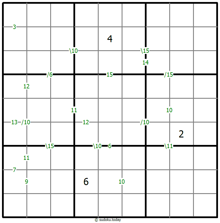 Sudoku de suma #60436