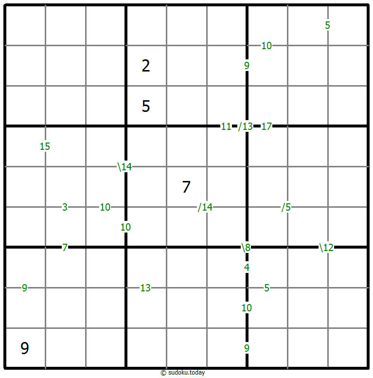 Sudoku de suma #60438