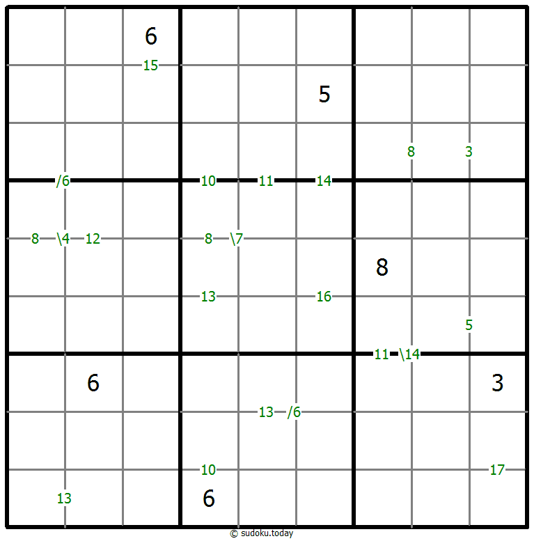 Sudoku de suma #60497