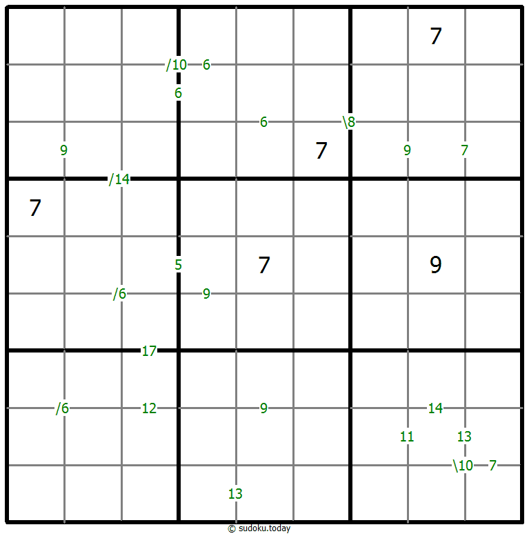 Sudoku de suma #60531
