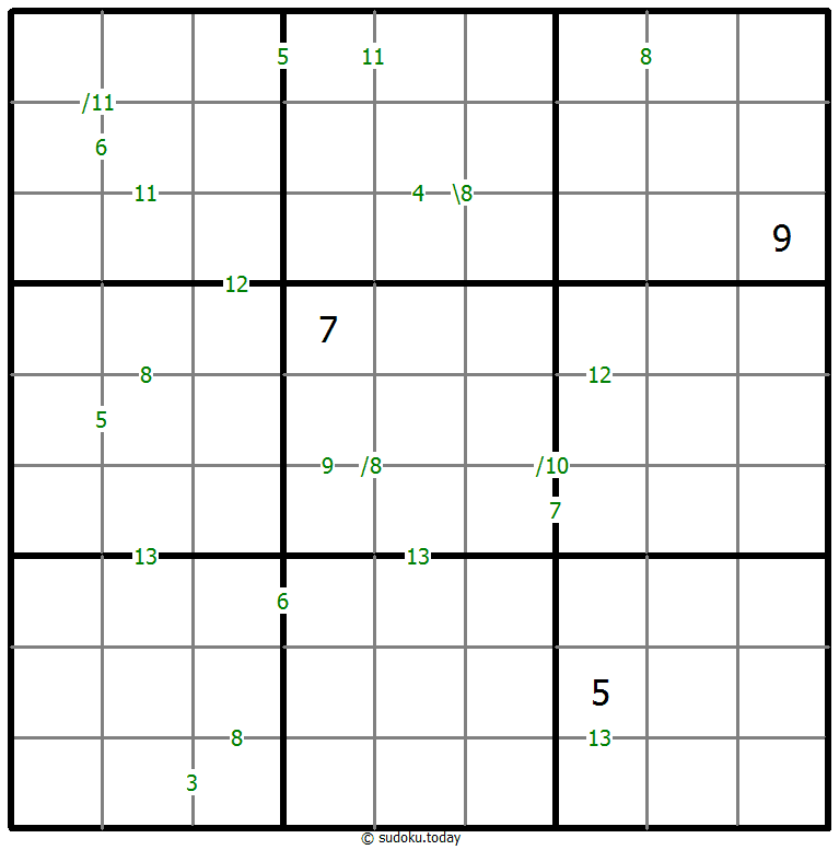 Sudoku de suma #60577