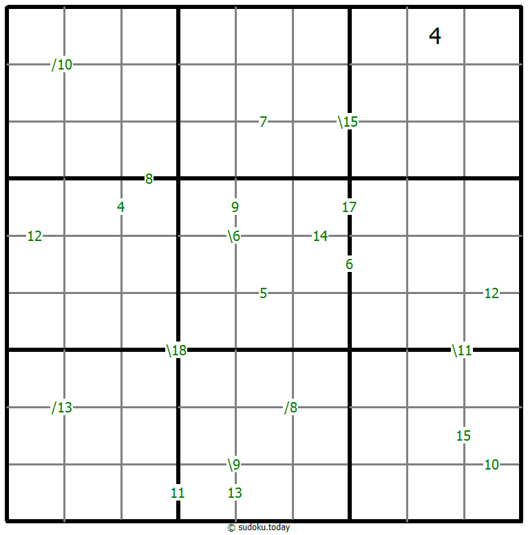 Sudoku de suma #60651