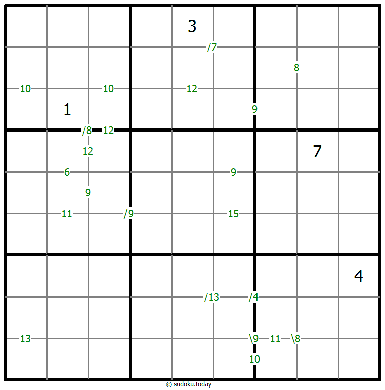 Sudoku de suma #60659