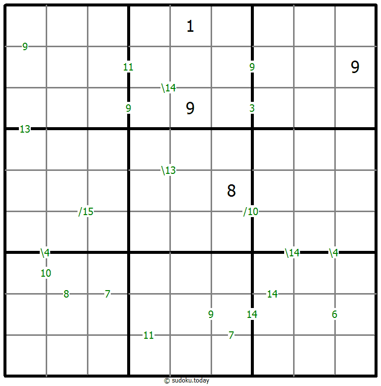 Sudoku de suma #60667