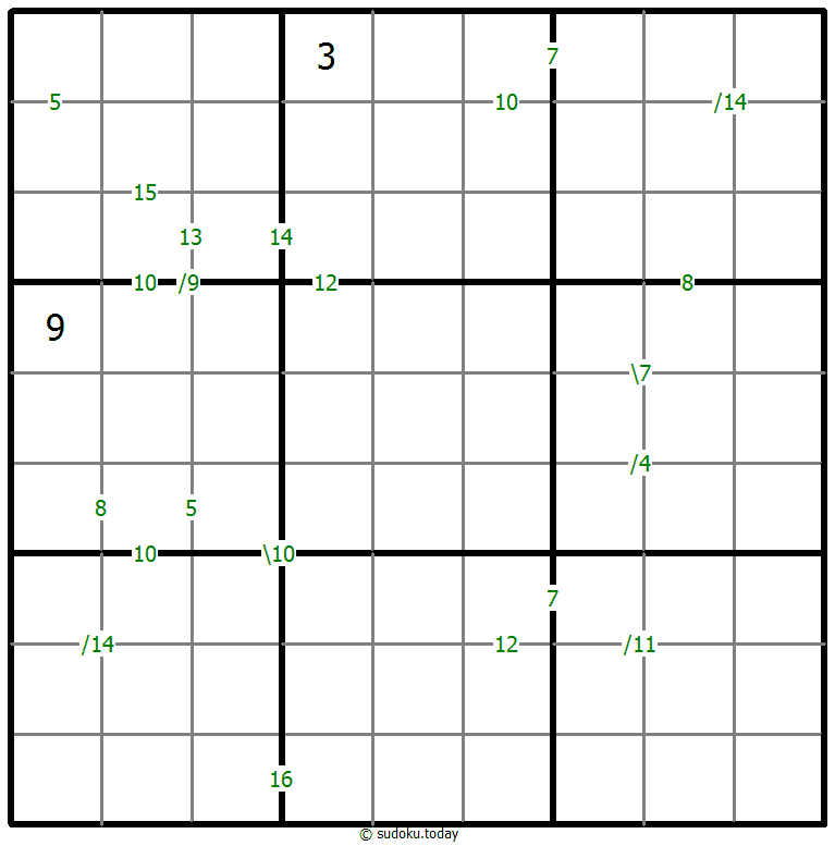 Sudoku de suma #60695