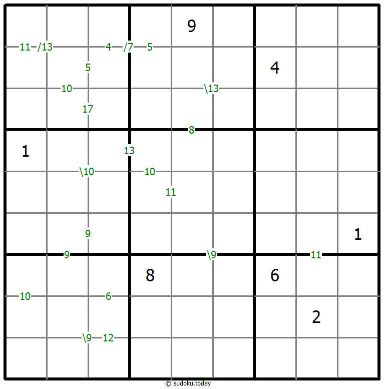 Sudoku de suma #60704