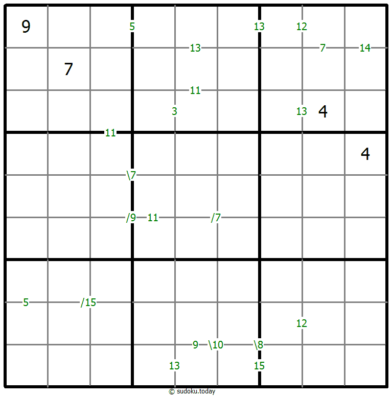Sudoku de suma #60758