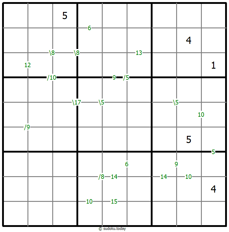 Sudoku de suma #60788