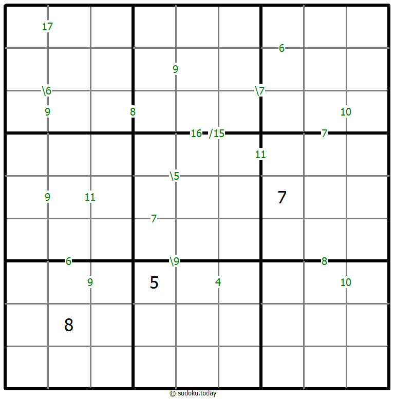 Sudoku de suma #60810