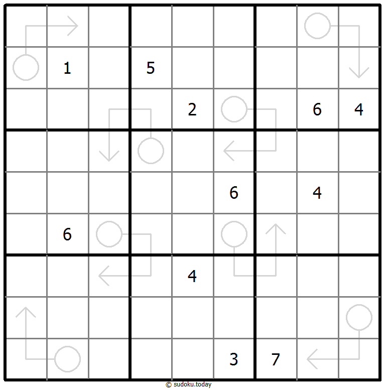 Arrow Sudoku Dia 12 de diciembre de 2025