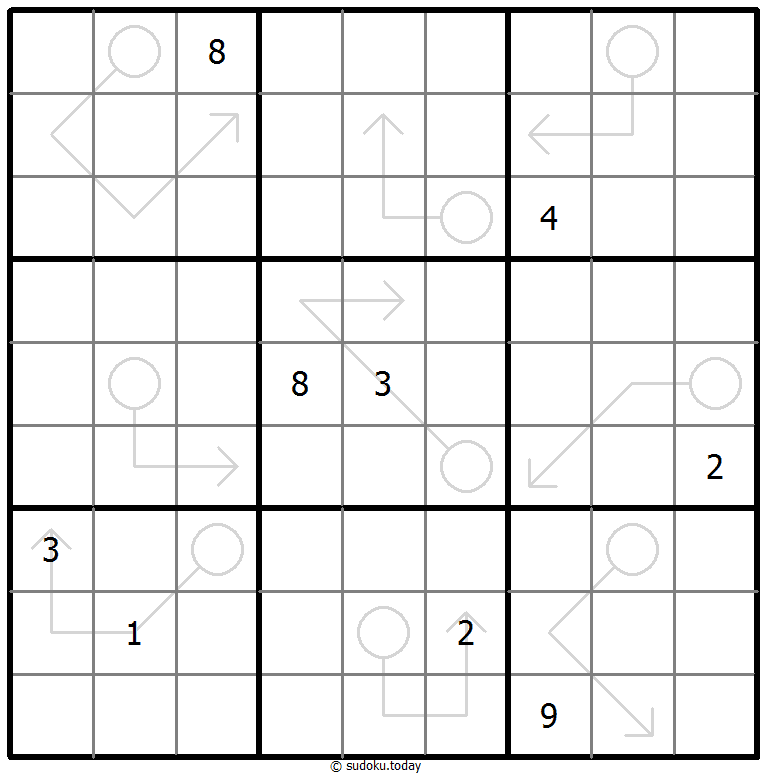 Arrow Sudoku Dia 7 de enero de 2026