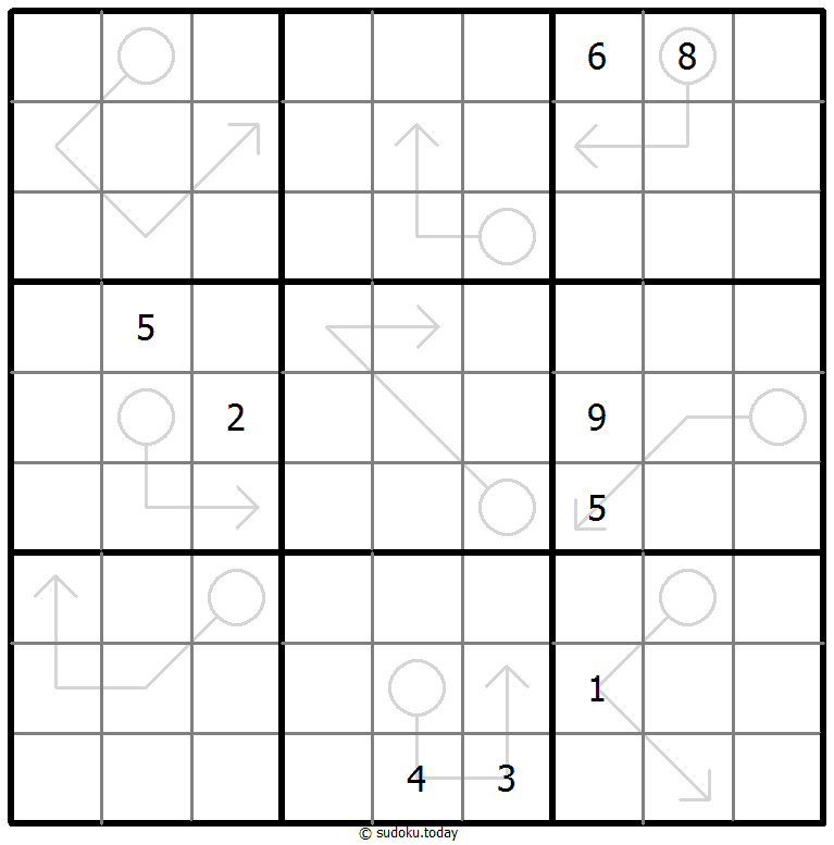 Sudoku con flechas repetibles