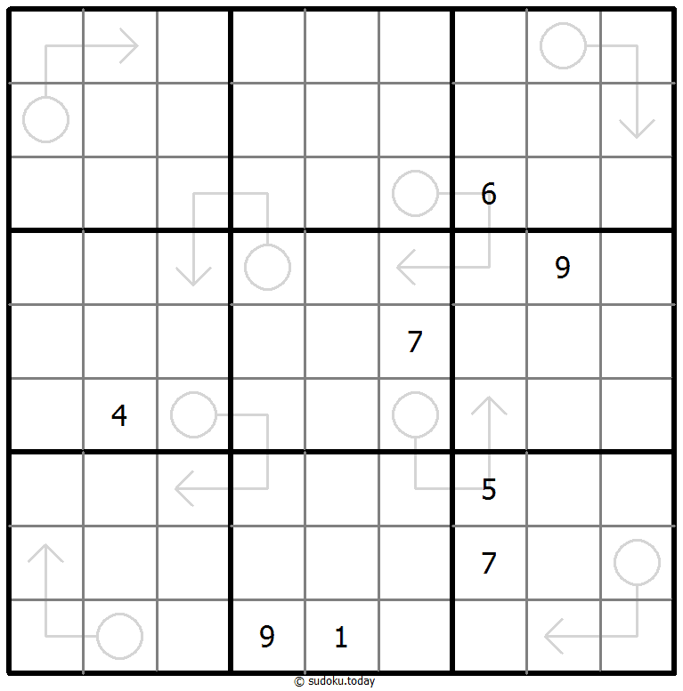 Arrow Sudoku Dia 11 de noviembre de 2025