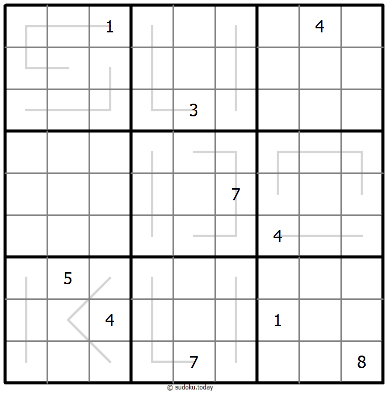 Creasing Sudoku Dia 28 de noviembre de 2025