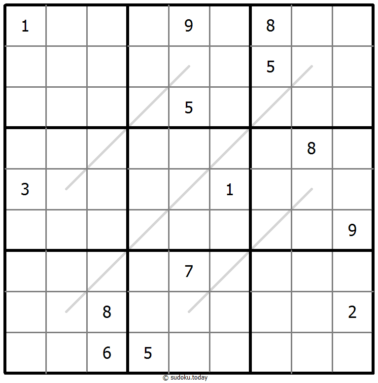 Creasing Sudoku Dia 23 de enero de 2026