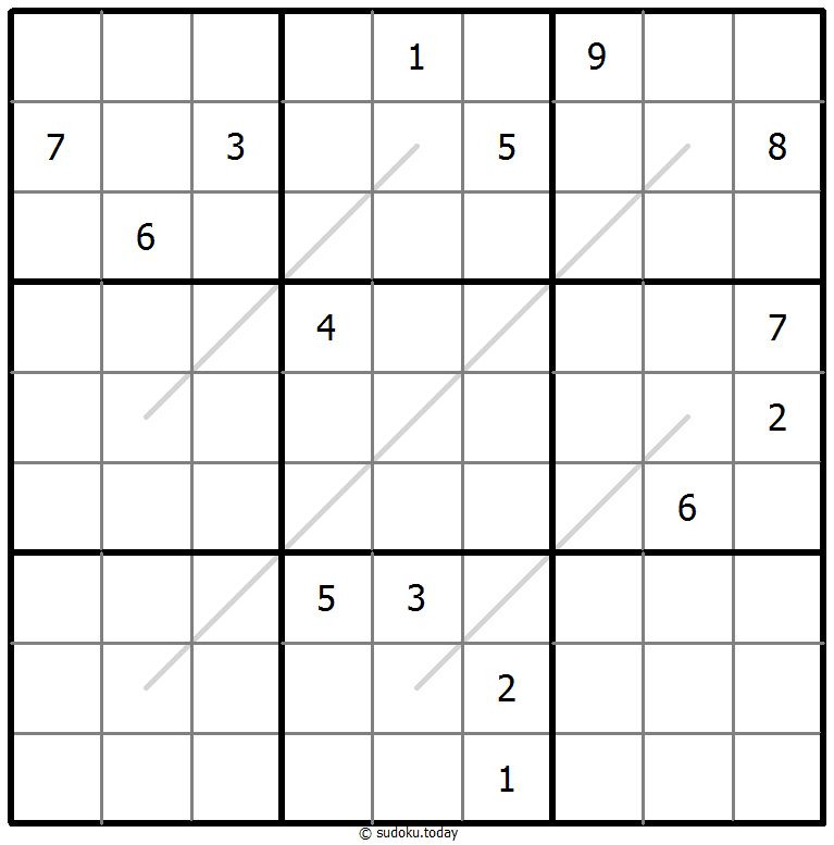 Creasing Sudoku Dia 20 de noviembre de 2025