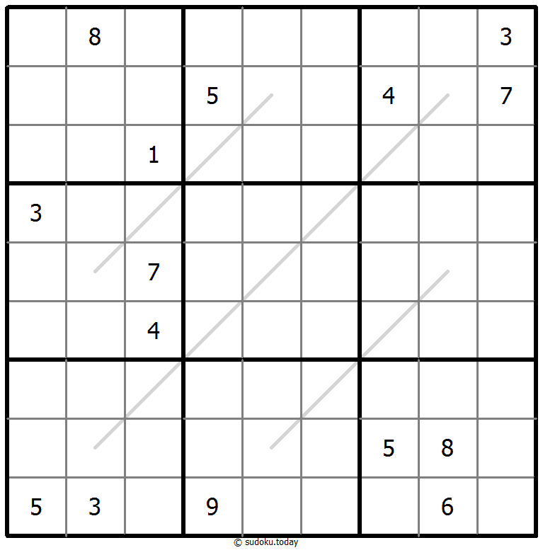 Creasing Sudoku Dia 29 de enero de 2026
