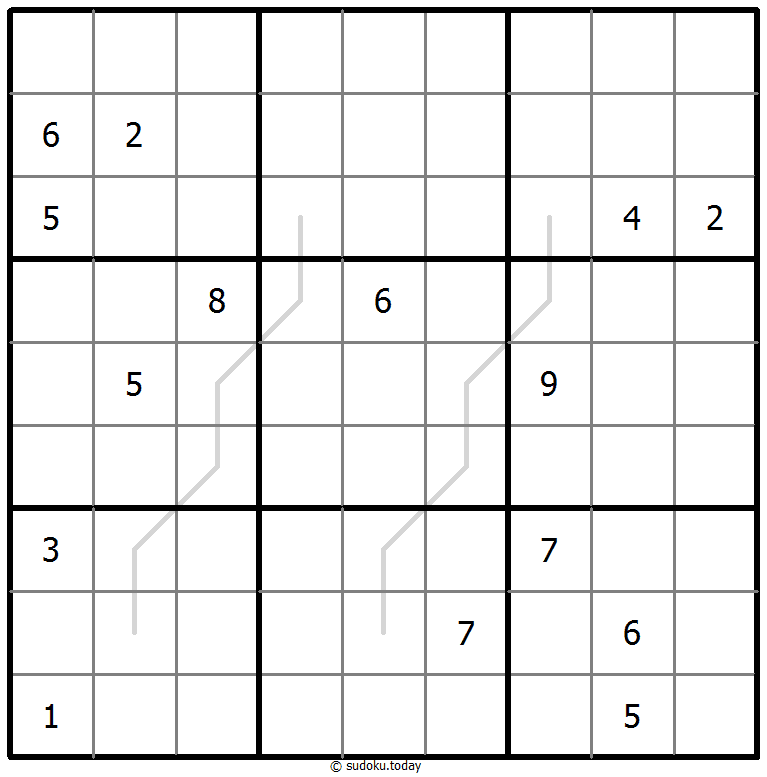 Creasing Sudoku Dia 22 de noviembre de 2025