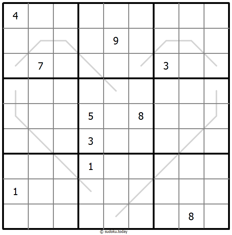Creasing Sudoku Dia 12 de noviembre de 2025
