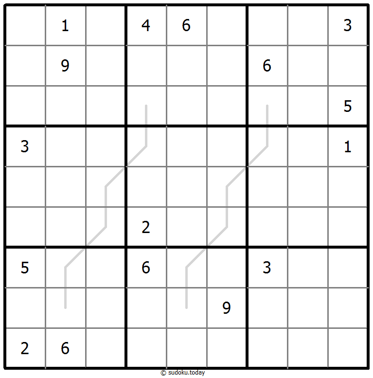 Creasing Sudoku Dia 29 de enero de 2026