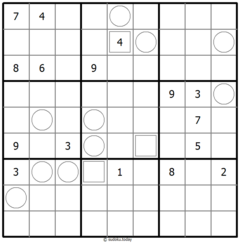 Sudoku vecinal #68985