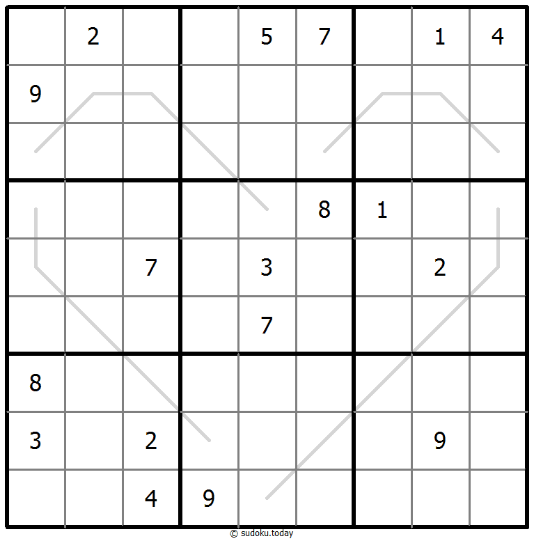 Sudoku de líneas par/impar #67556