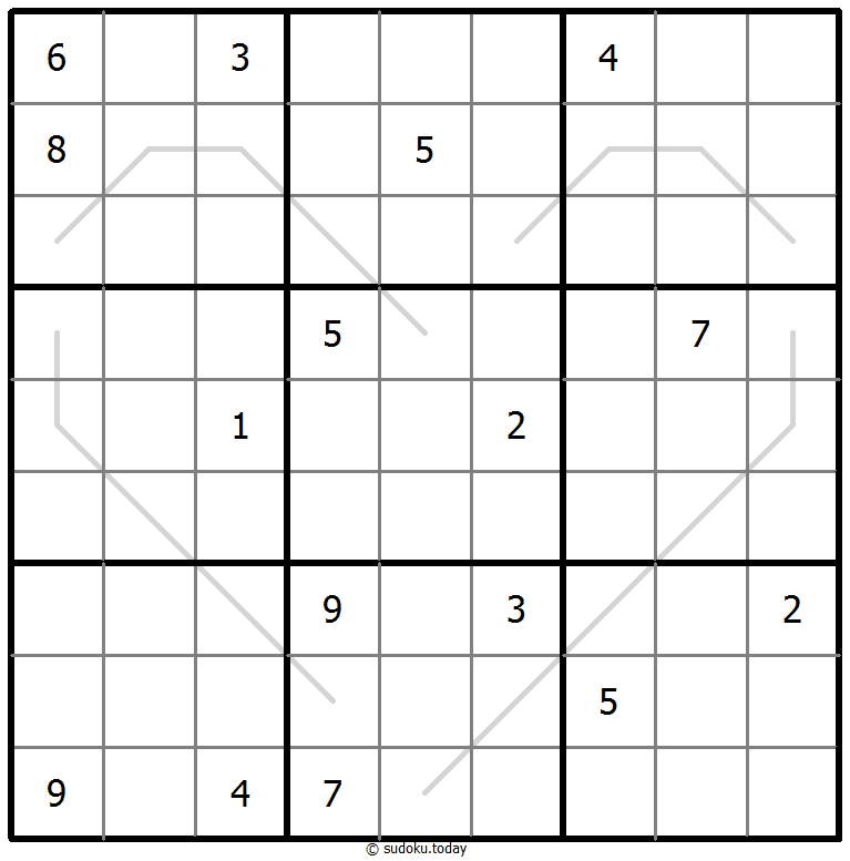 Sudoku de líneas par/impar #67557