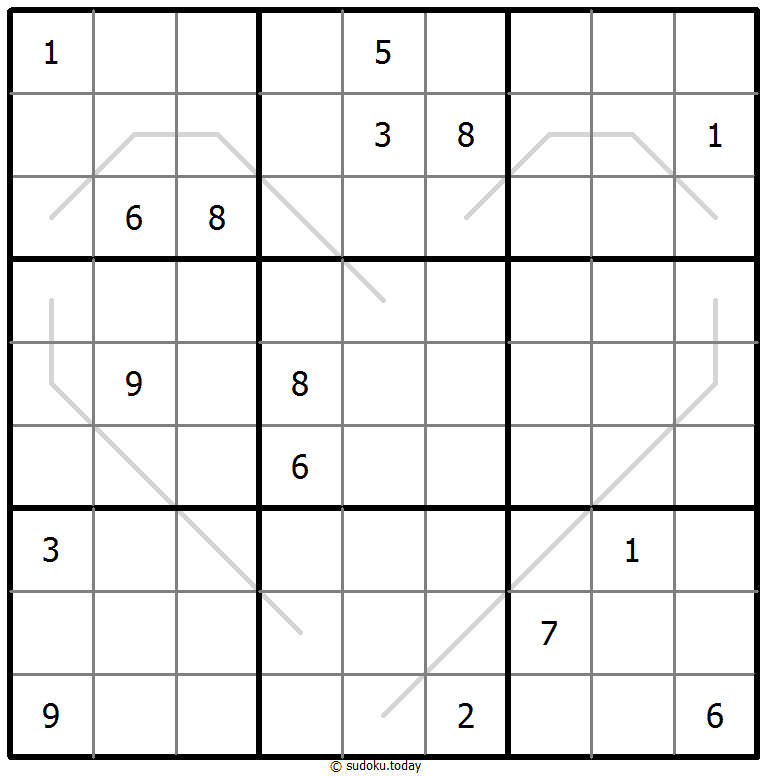Sudoku de líneas par/impar