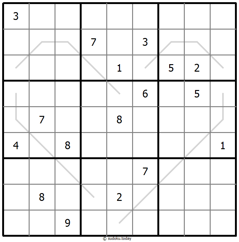Sudoku de líneas par/impar #67569