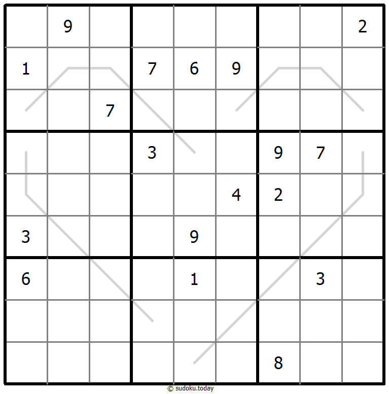 Sudoku de líneas par/impar #67581
