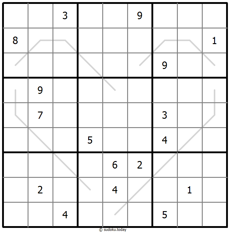 Sudoku de líneas par/impar #67592