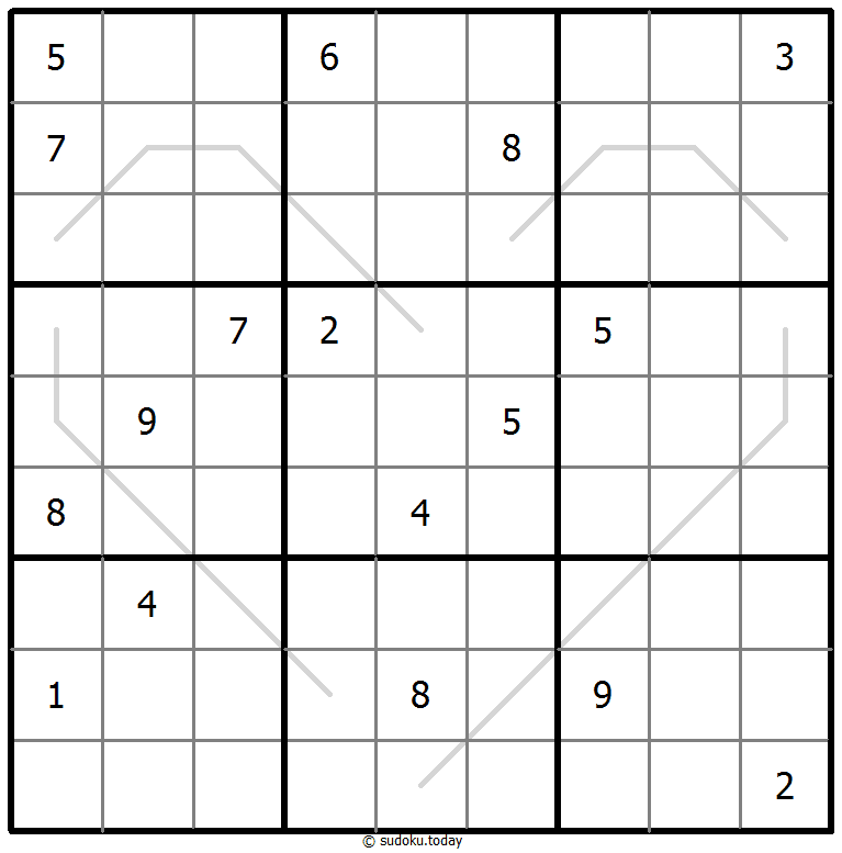 Sudoku de líneas par/impar #67593