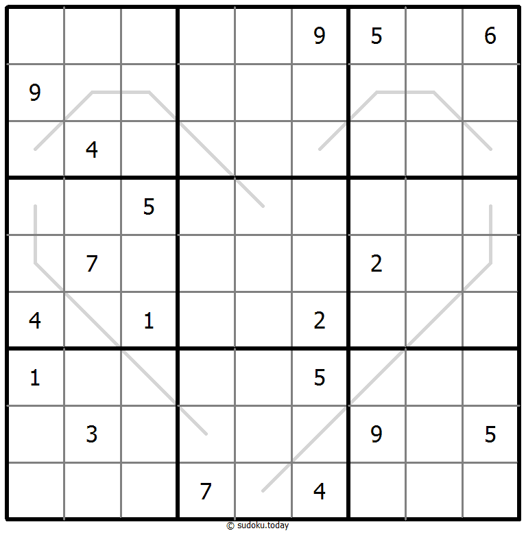 Sudoku de líneas par/impar #67596