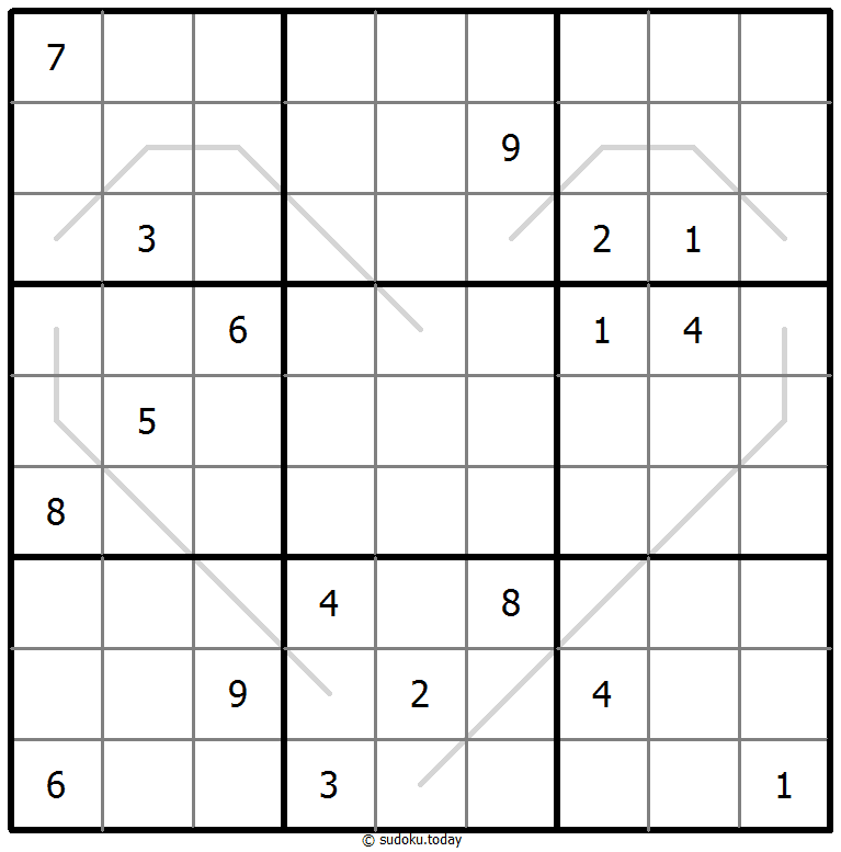 Sudoku de líneas par/impar #67611