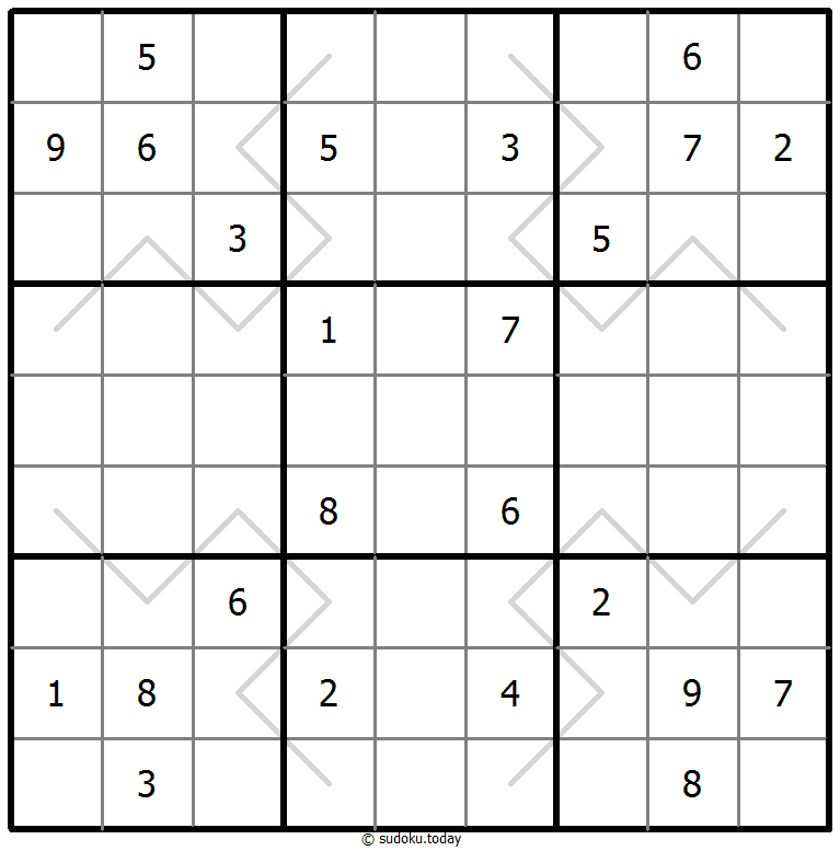 Sudoku de líneas par/impar #67621