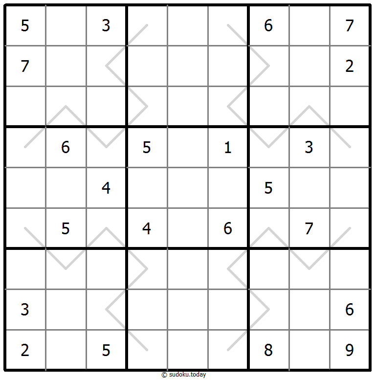 Sudoku de líneas par/impar #67622