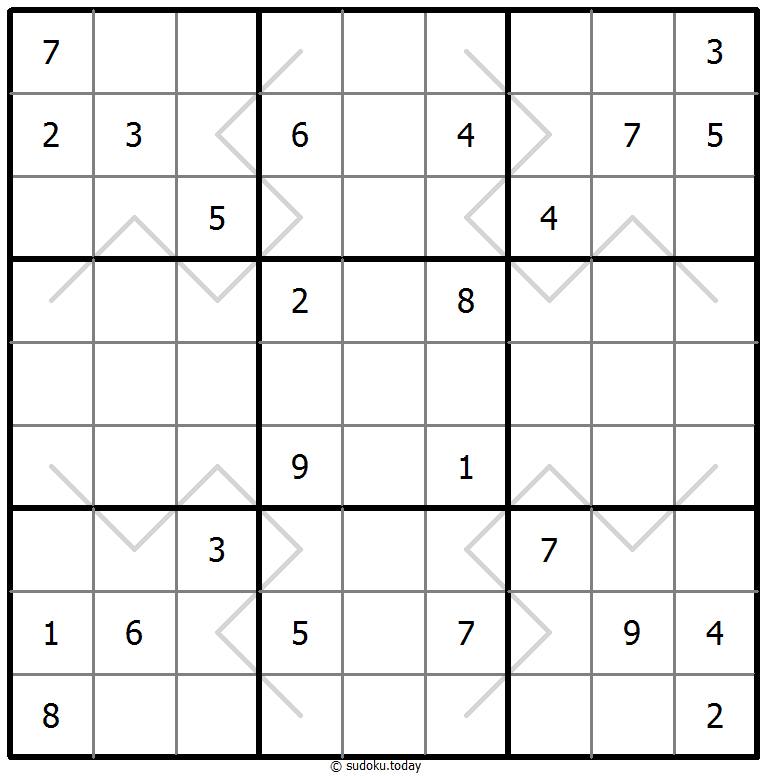 Sudoku de líneas par/impar #67623