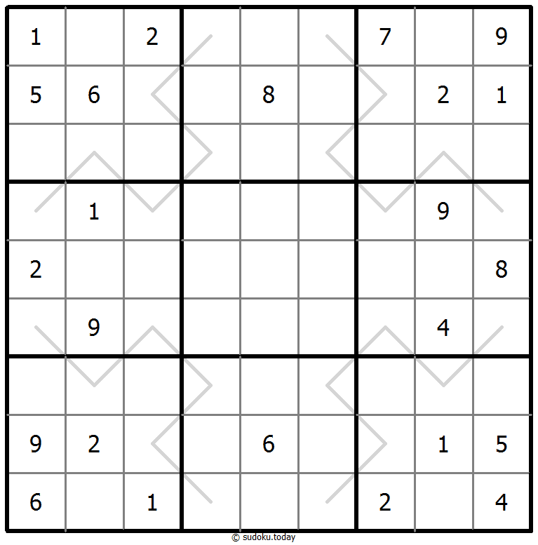 Sudoku de líneas par/impar #67626