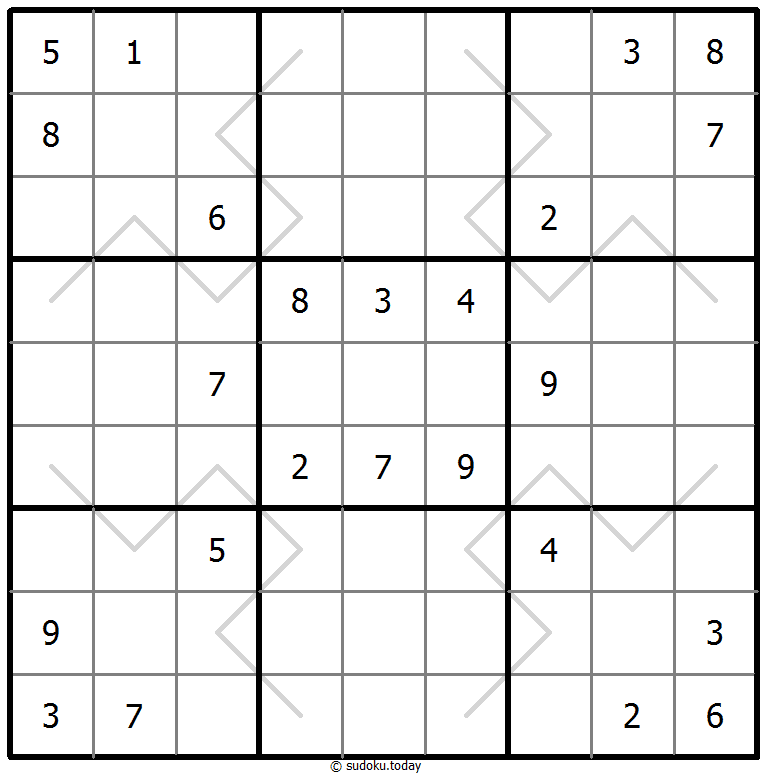 Sudoku de líneas par/impar #67627