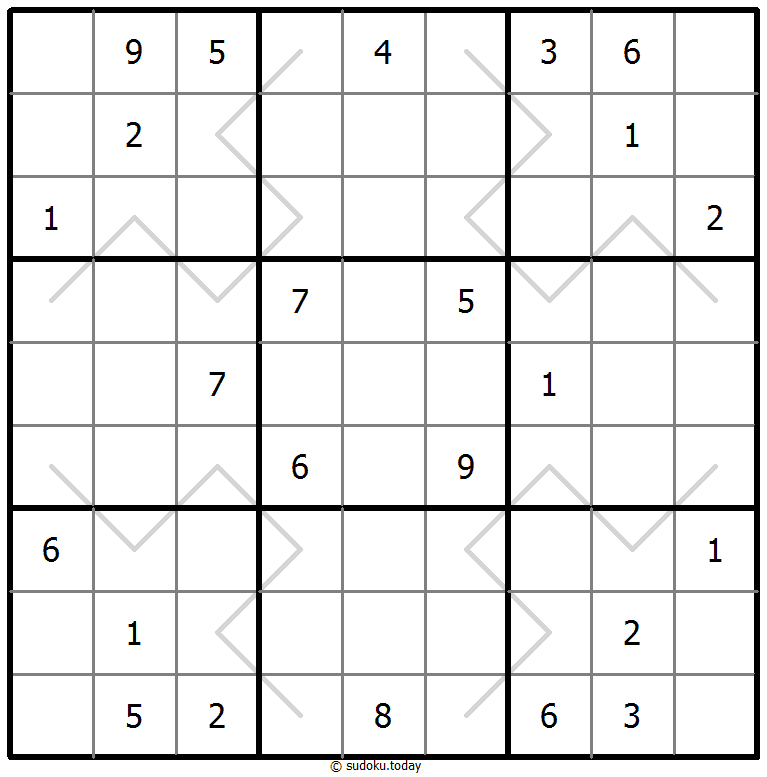 Sudoku de líneas par/impar #67628