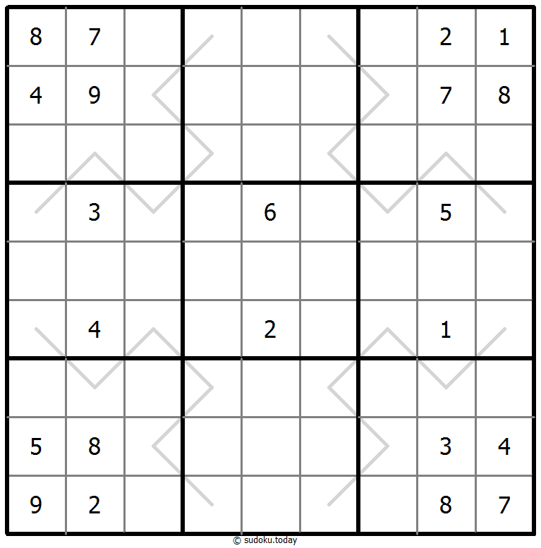 Sudoku de líneas par/impar #67635