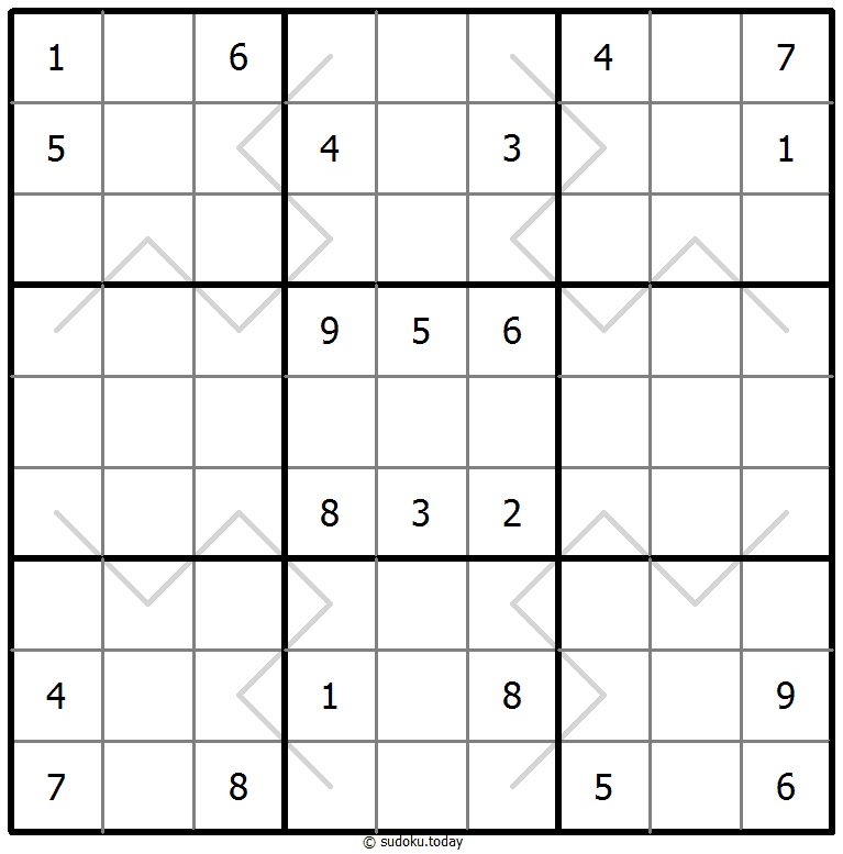 Sudoku de líneas par/impar #67637